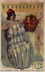 Vrouw van Kabylie, Algerije, 19e eeuw